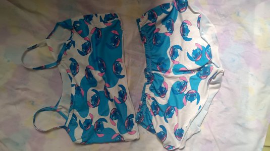 PIJAMA STITCH AZUL CURTO