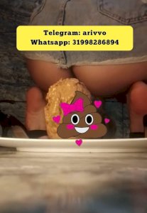 DURO SECO Vídeo fetiche SCAT CHUVA MARROM (LEIA A DESCRIÇÃO)