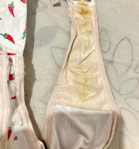 Calcinha usada com o meu cheirinho 