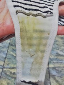 Calcinha Usada Sebinho Branca + brinde (LEIA A DESCRIÇÃO)