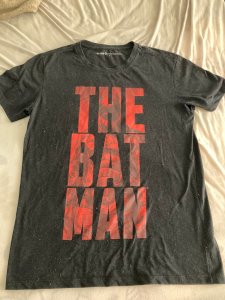 Camiseta usada por uma semana