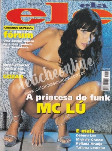 Revista Ele & Ela Nº 397 Capa - MC Lú