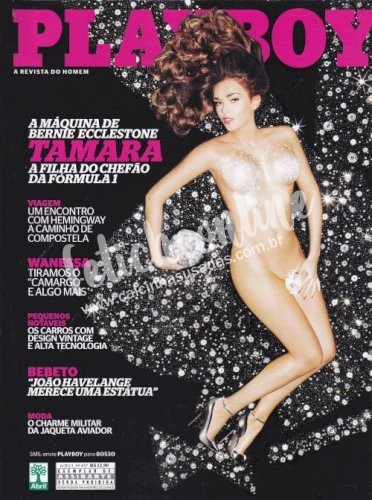 Revista Playboy Nº 457 Tamara Ecclestone Editora Abril