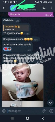 Calcinha meladinha academia 