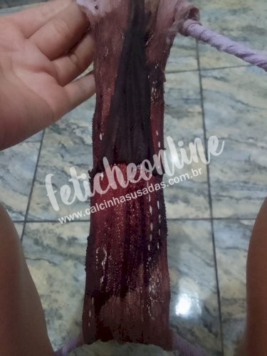 Calcinha usada menstruação (LEIA A DESCRIÇÃO)