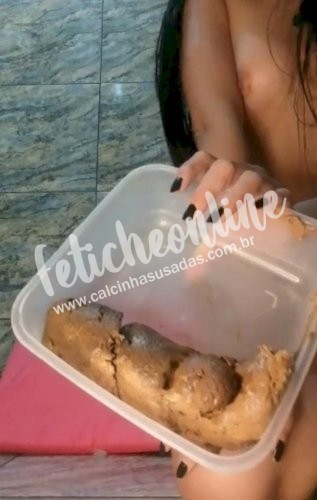 VIDEO Delicioso scat no pote (LEIA A DESCRIÇÃO)