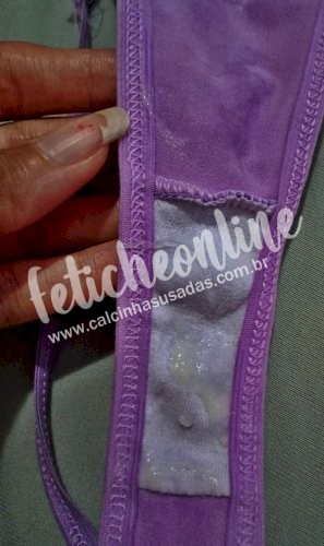 Calcinha Usada meladinha + brinde (LEIA A DESCRIÇÃO) calcinha usada 