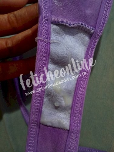 Calcinha Usada meladinha + brinde (LEIA A DESCRIÇÃO) calcinha usada 