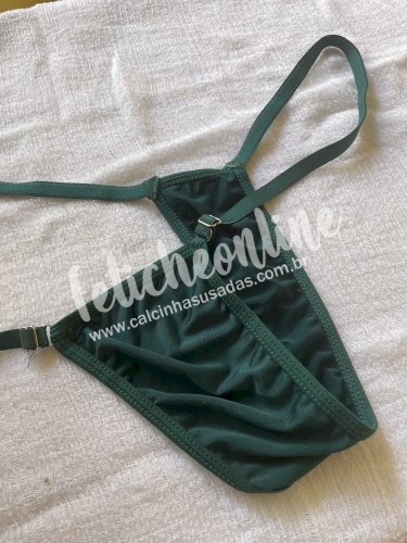 Calcinha verde sexy 