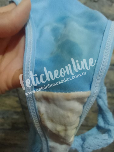 Calcinha Usada buceta meladinha + brinde (LEIA A DESCRIÇÃO)