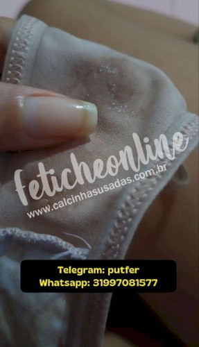 CALCINHA USADA ACADEMIA + brinde (LEIA A DESCRIÇÃO)