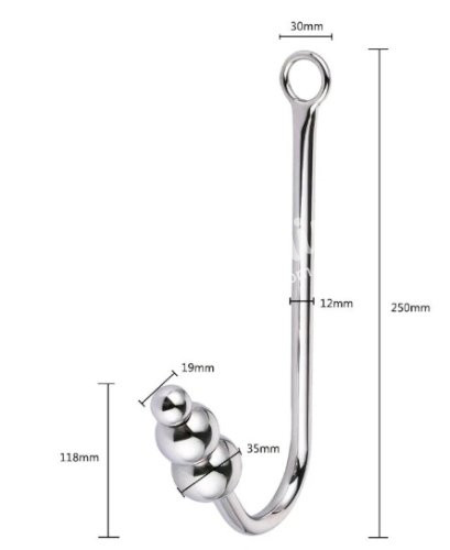 Gancho Anal de Metal