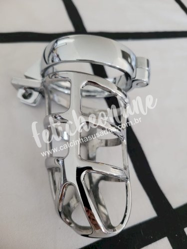 Cinto De Castidade Masculino em Aço
