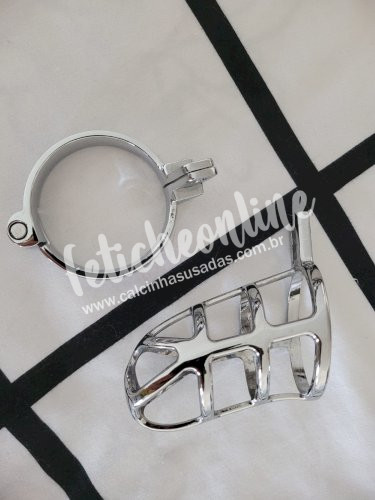 Cinto De Castidade Masculino em Aço
