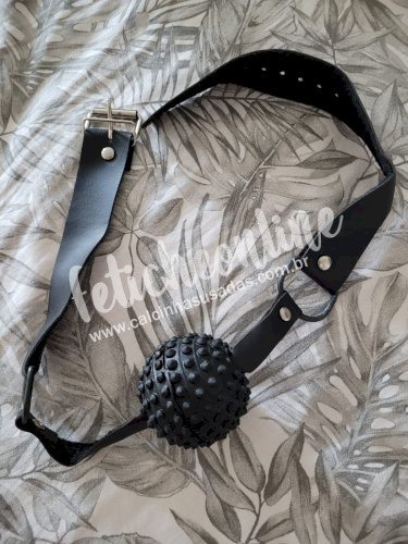 2 mordaças- Gag Ball e Separador de boca com Gancho nasal
