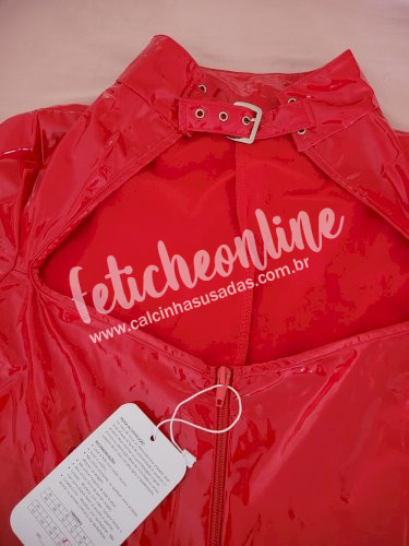 Macacão em Vinil - NOVO