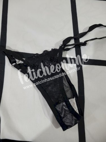 Calcinha Preta Usada